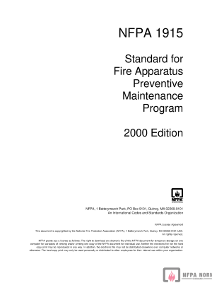 NFPA 1915 PDF